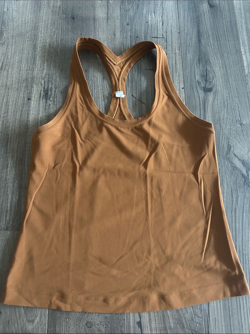 Lululemon Rust Brown cool Racerback Tank Top